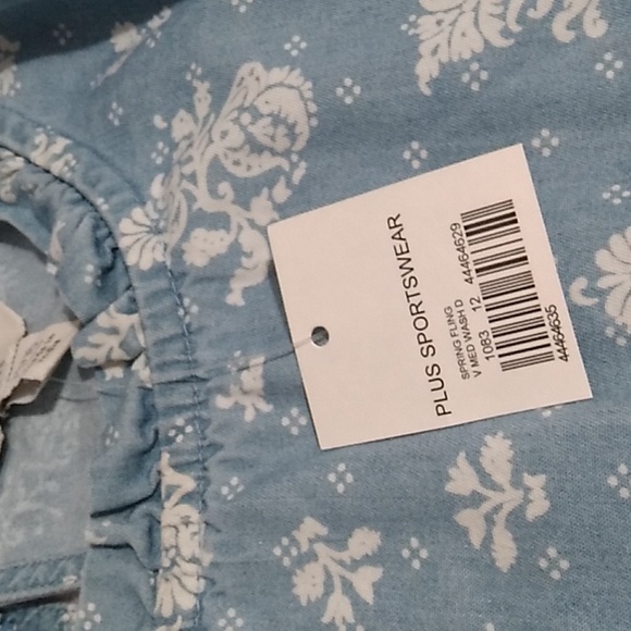 NWT Est. 1945 Spring Fling Ruffle Top Sz.14/16 - Picture 9 of 11